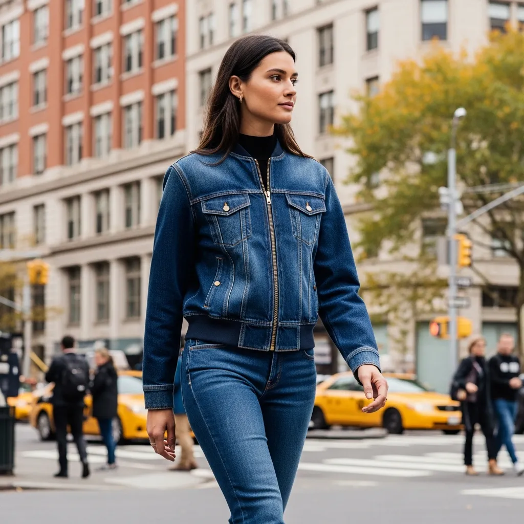 bomber denim jackets supplier