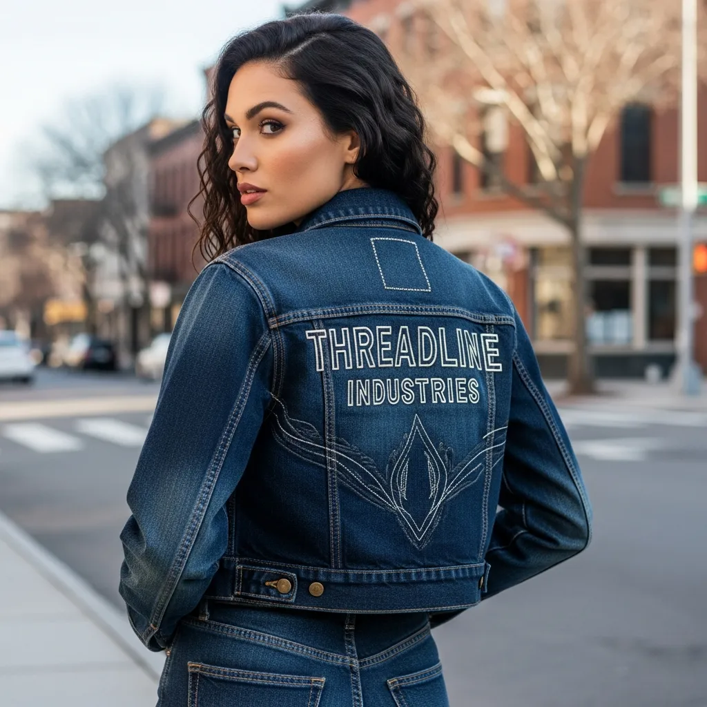 cropped denim jackets vendor