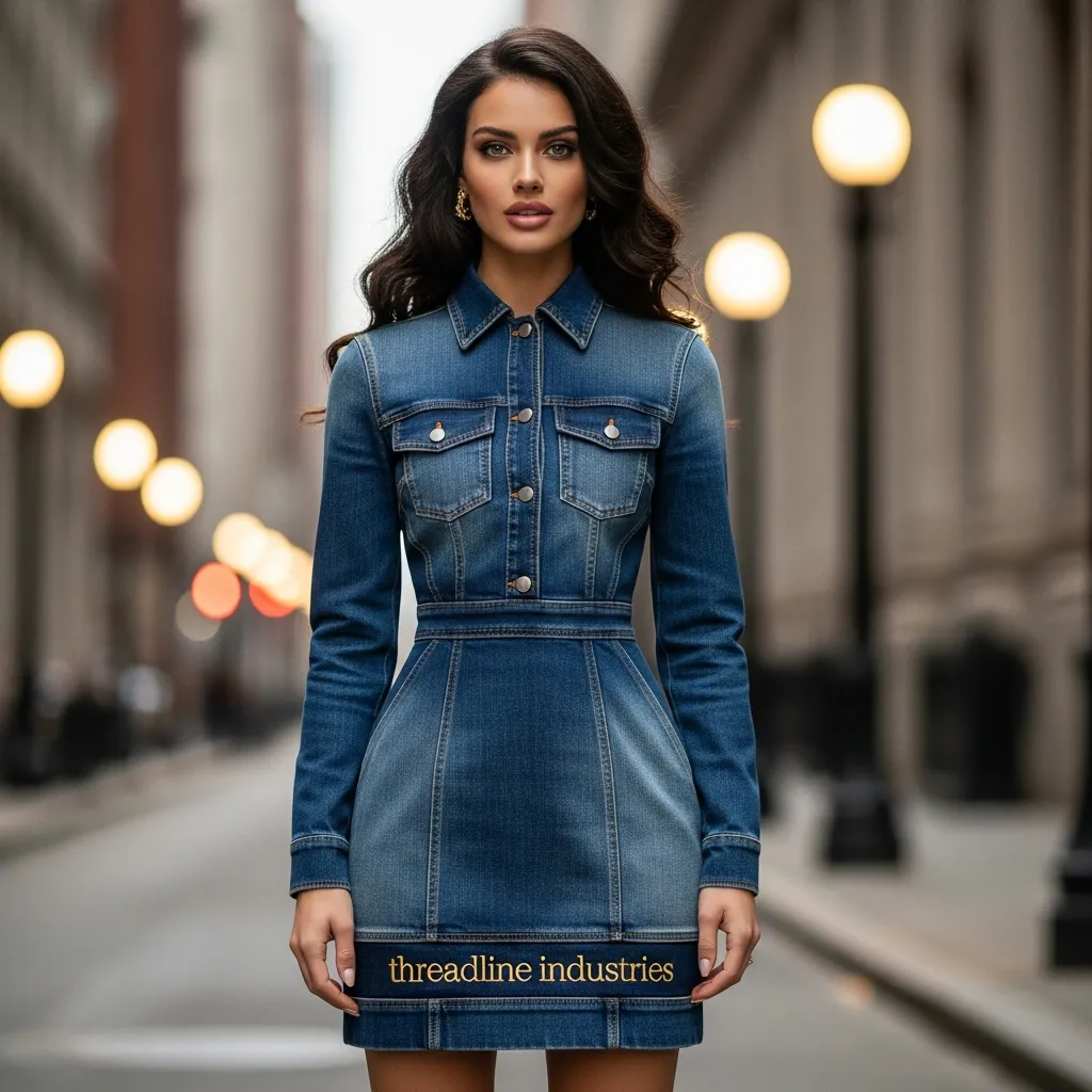 denim dresses manufacturer