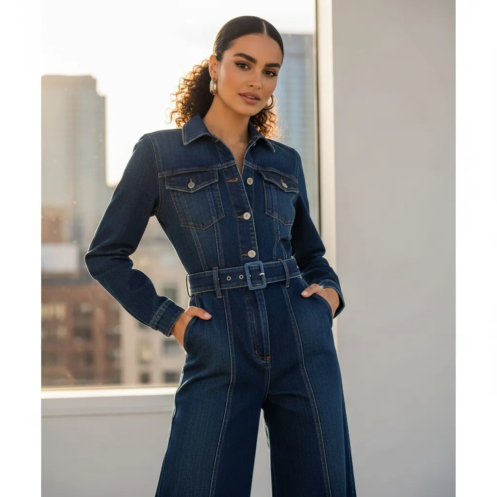 denim jumpsuit supplier