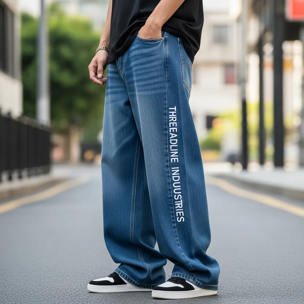 oversized baggy jeans vendor