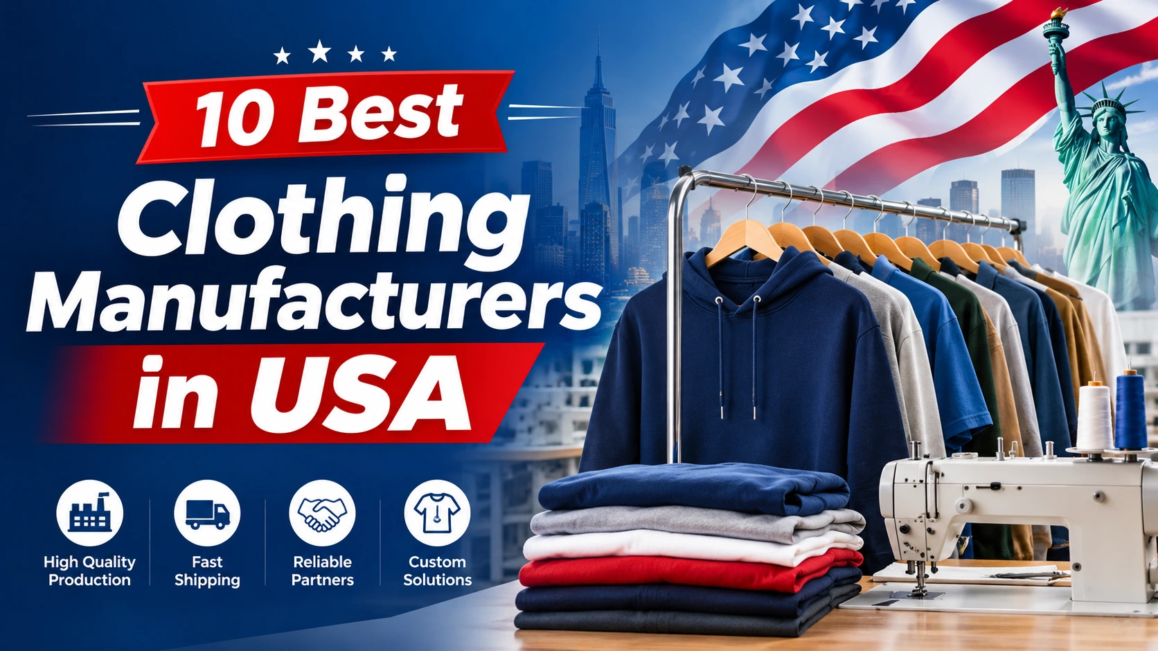 10 best clothing manufacturers in USA