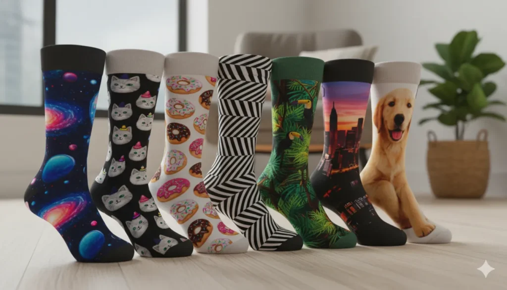 Printed Custom Socks