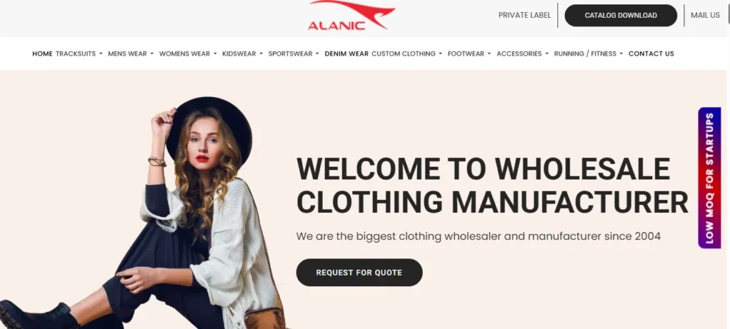 Alanic clothing