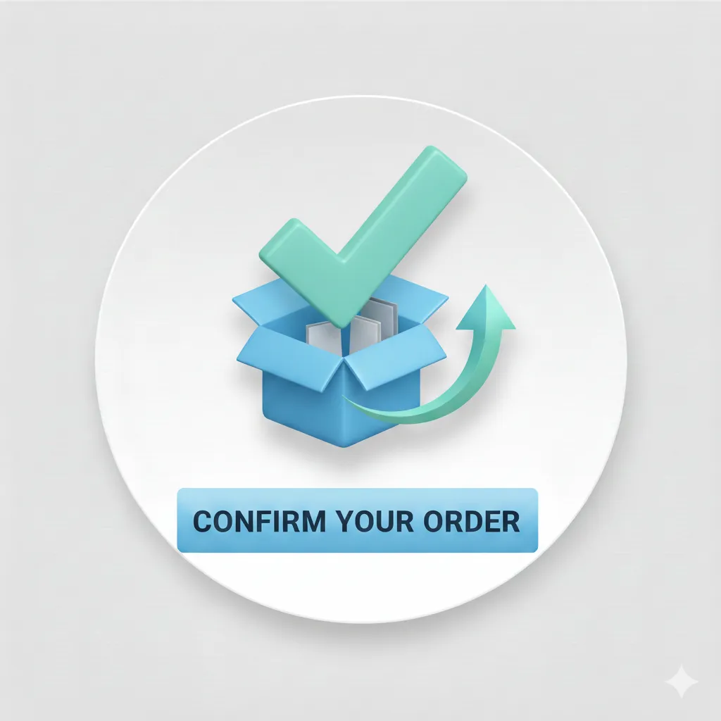 confirm your order