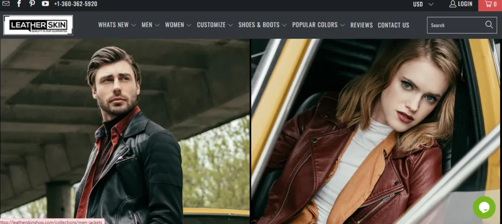 leather skin shop