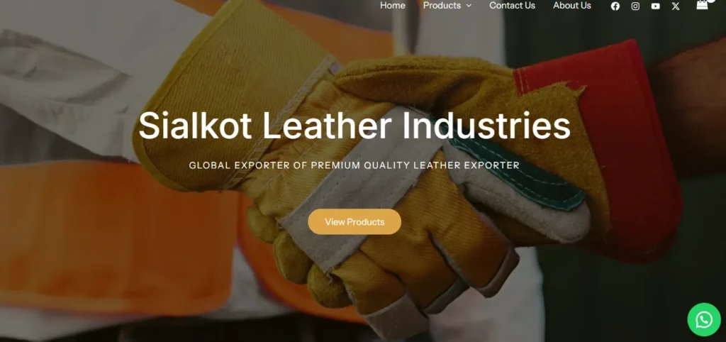Sialkot leather industries