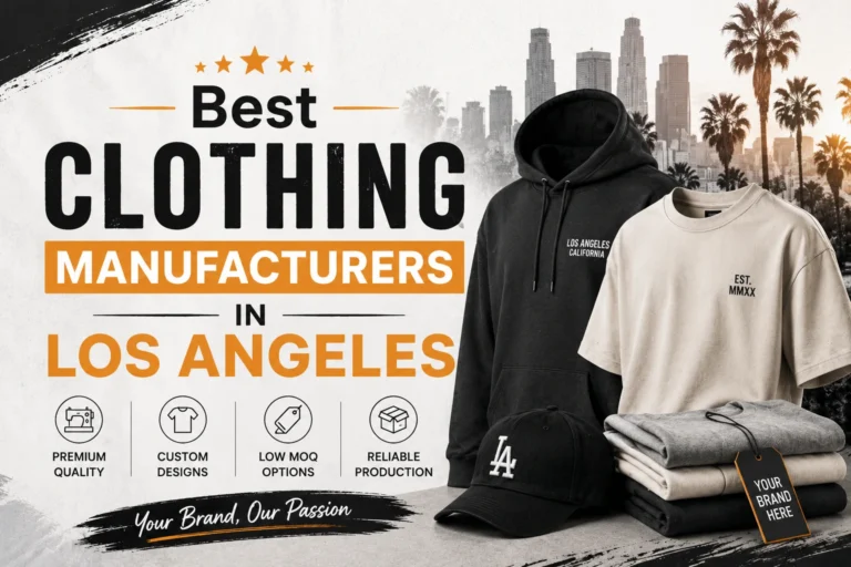 Best Clothing Manufacturers in Los Angeles