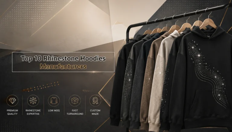 Rhinestone hoodies manufacturer
