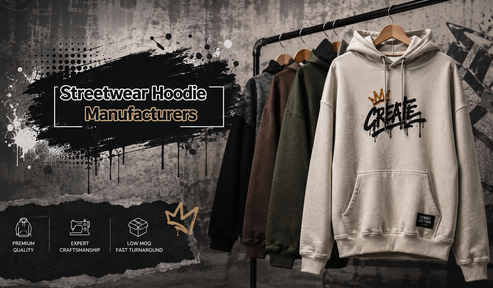 streetwear hoodie manufacturers