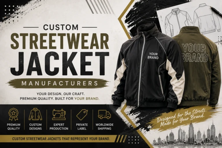 Custom Streetwear Jacket Manufacturers
