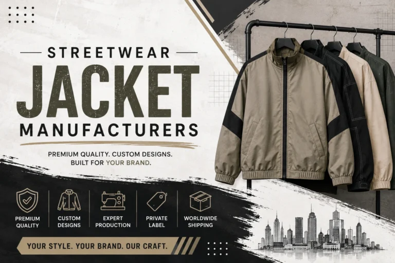 Streetwear Jacket Manufacturers